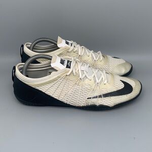 Nike Free 1.0 Cross Bionic‎ White CrossTraining Shoes 718841-100 Women's Sz 9.5